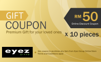 Online Discount Gift Coupons (10 PCS)